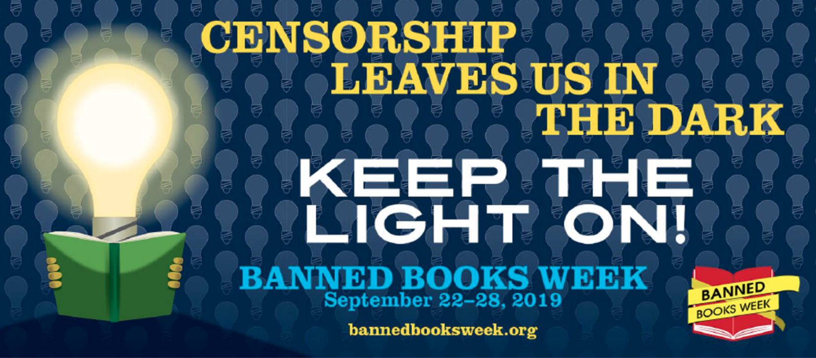 Imagem promocional da Banned Books Week