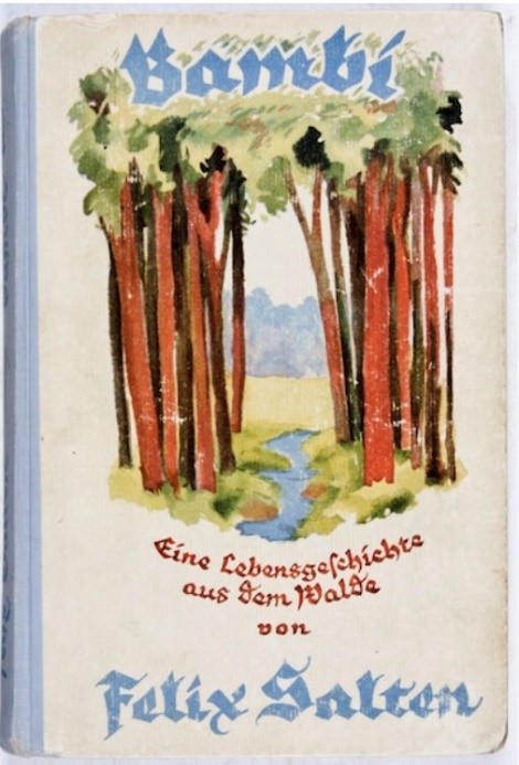 Figure 1. Cover of Bambi: Eine Lebensgeschichte aus dem Walde.