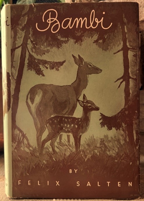 Figure 3 Cover of Bambi: A Life in the Woods.