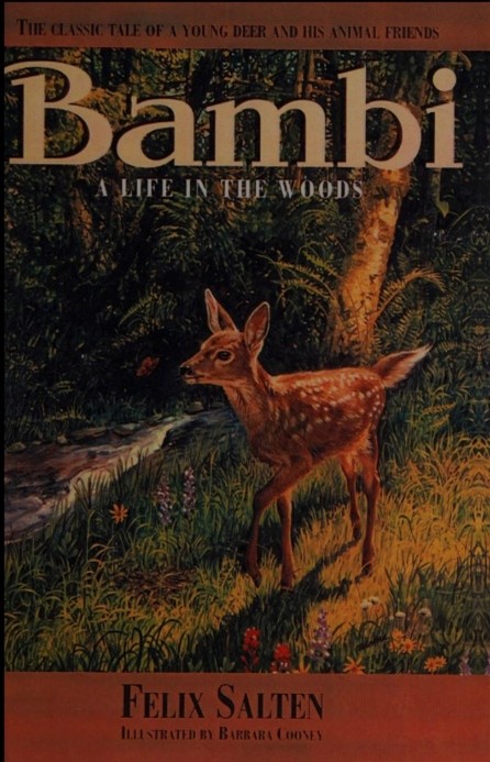 Figure 13. Cover of Bambi: A Life in the Woods.