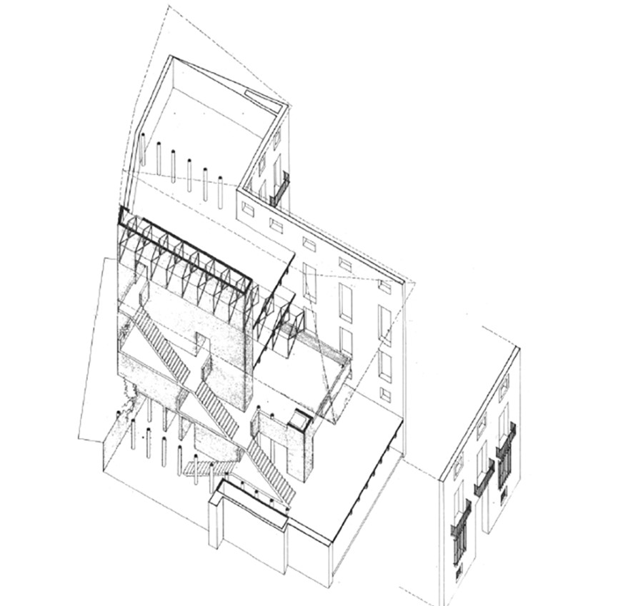 Fig. 3. Colegio de Arquitectos de Murcia, J. L. de Arana, M. Aroca y J. A. Molina, Murcia, España.