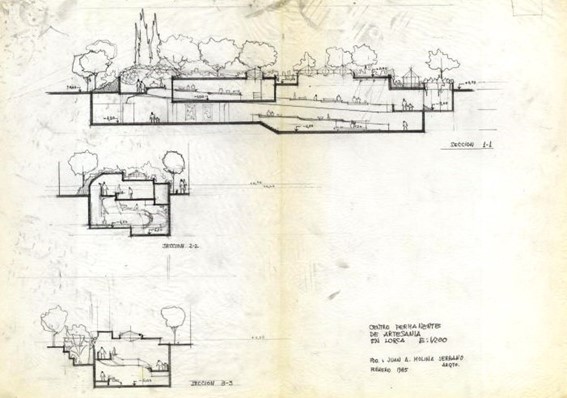 Fig. 15. Centro de Artesanía de Lorca, J. A. Molina, Lorca, España.