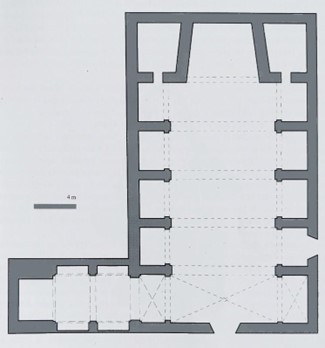 Fig. 2. Planta de l’església de Sant Domingo