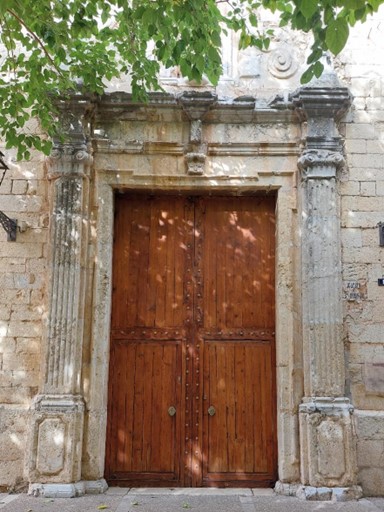 Fig. 3. Portada principal de l'església de Sant Domingo, Inca, segle XVII. © C. Bauçà de Mirabò