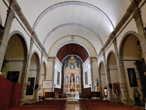 Fig. 4. Interior de l'església de Sant Domingo, Inca, segle XVII. © C. Bauçà de Mirabò