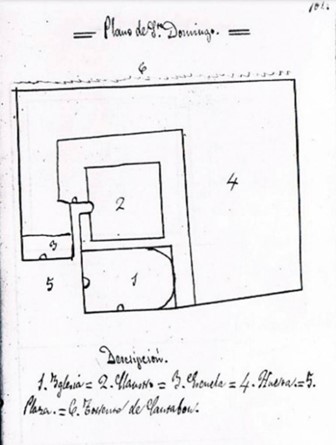 Fig. 10. Jeroni Cloquell, Plano de Santo Domingo, 1890