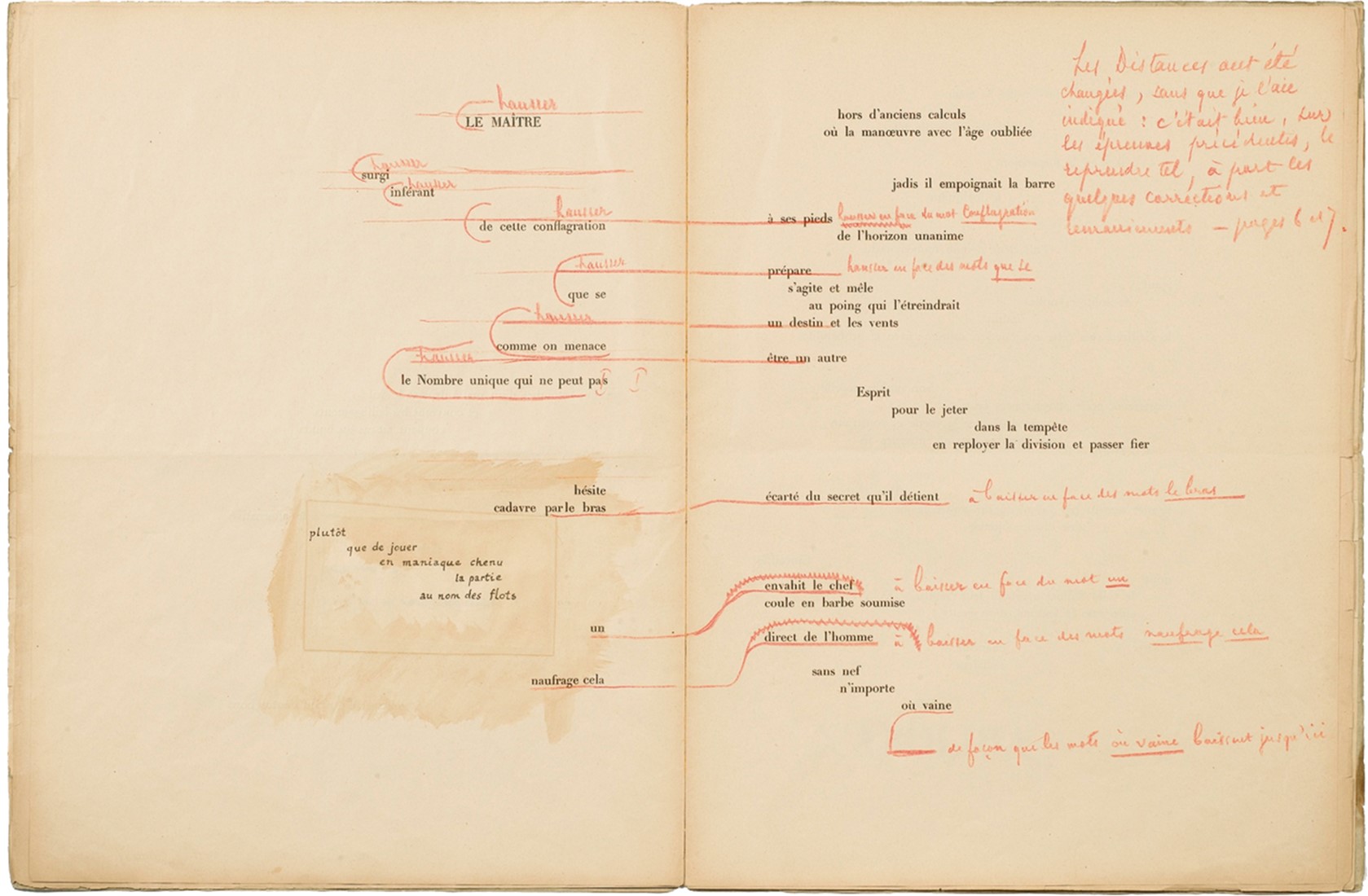 Fig. 3. Prueba de Un coup des dès para la edición Ambroise Vollard, 1897