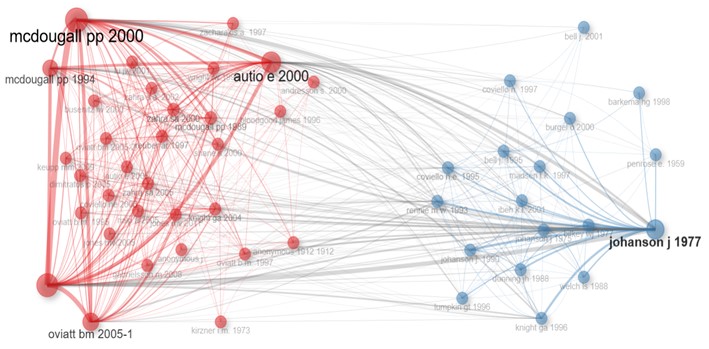 Figure 1 Articles on Internationalization of companies