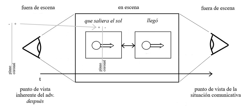
Lleg&oacute; despu&eacute;s de que saliera el sol
